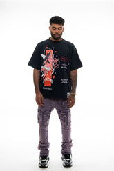 Gunzinii Gunzinii tshirt GZ643-Black